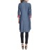 Pintuck Kurti- Denim Blue Pintuck Kurti- Denim Blue